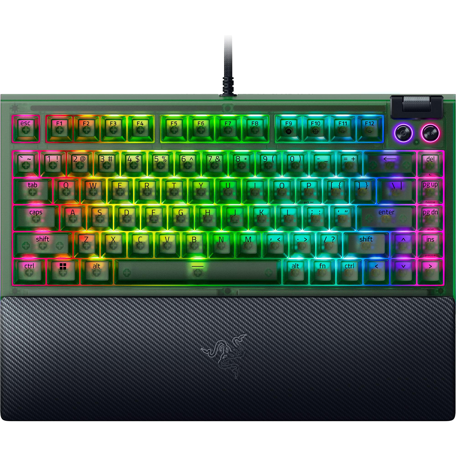 Клавиатура Razer BlackWidow V4 75% - Phantom Green Ed. - US Layout Razer RZ03-05003300-R3M1