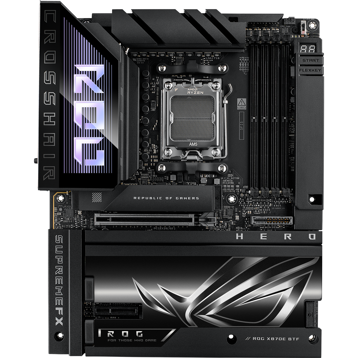 Материнская плата ASUS ROG CROSSHAIR X870E HERO BTF (90MB1MX0-M0EAY0)
