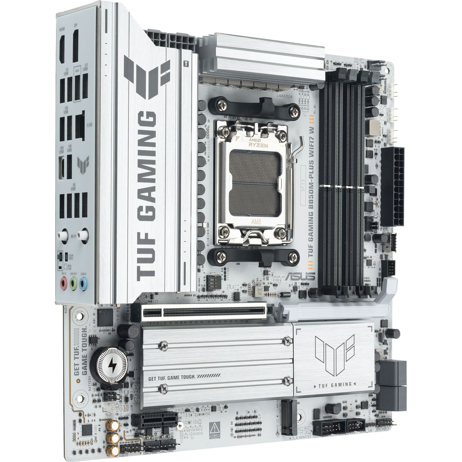 Материнская плата ASUS TUF GAMING B850M-PLUS WIFI7 W (90MB1MD0-M0EAY0)