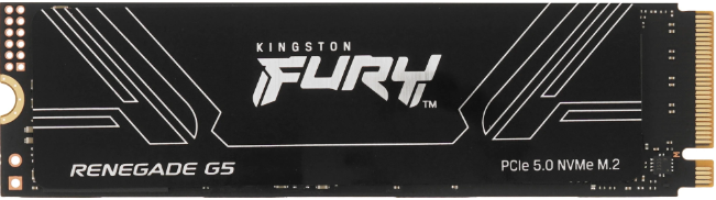 Накопитель SSD M.2 1TB Kingston FURY Renegade G5 (SFYR2S/1T0) Retail (14200/11000 МБ/сек, 2.2M/2.15M IOPS, 3D TLC, NVMe PCI-Ex4 5.0, TBW 1000)