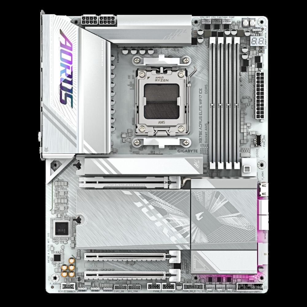 Материнская плата Gigabyte X870E AORUS ELITE WIFI7 ICE