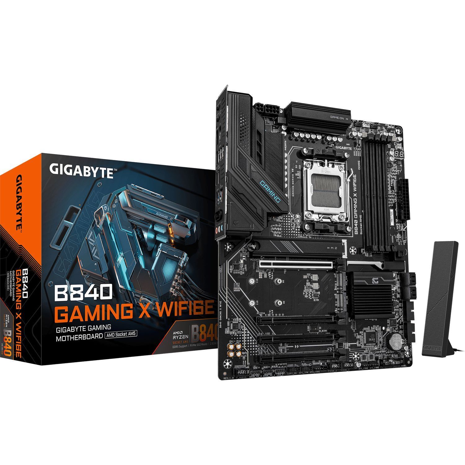 Материнская плата Gigabyte B840 GAMING X WF6E