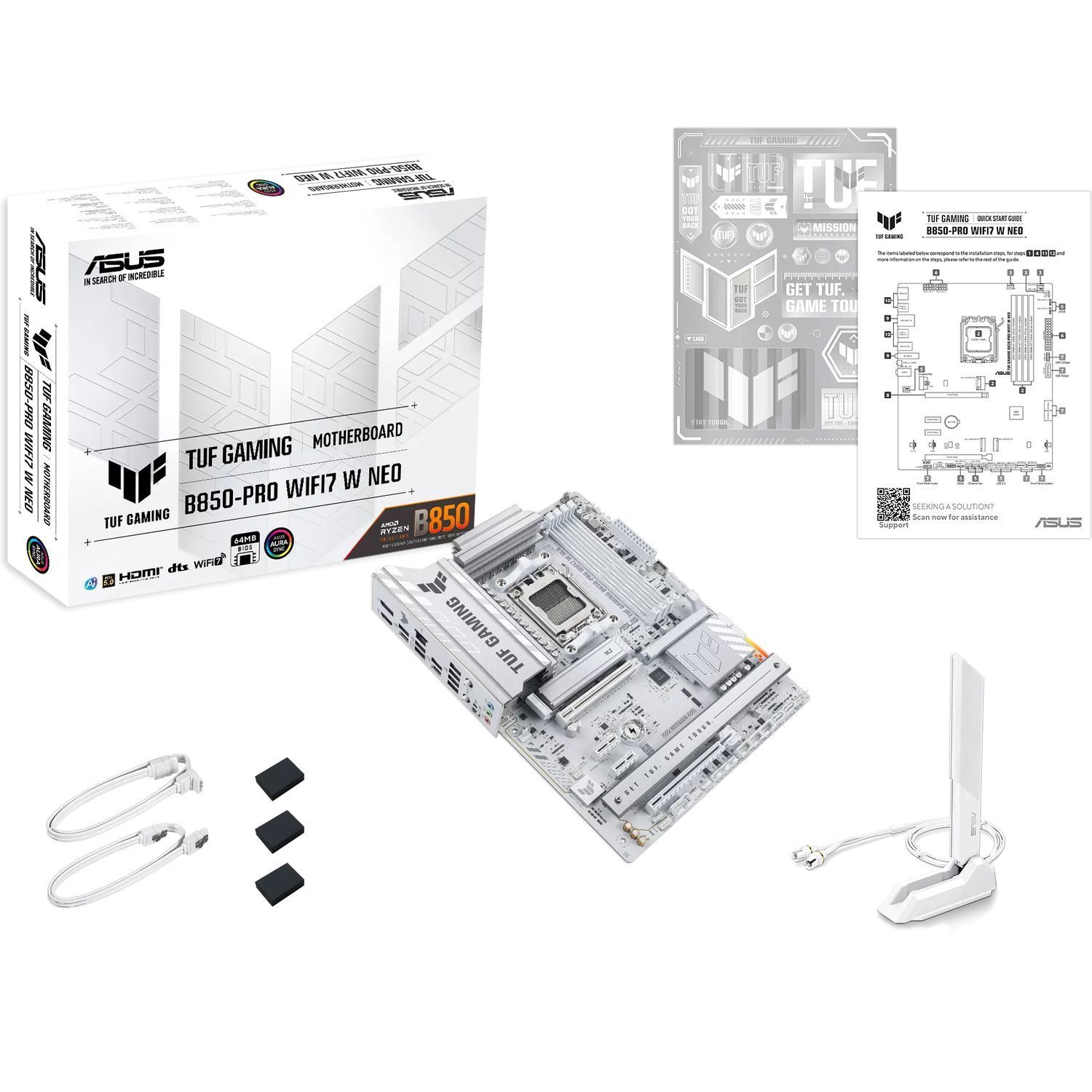 Материнская плата ASUS TUF GAMING B850-PRO WIFI7 W NEO (90MB1NW0-M0EAY0)