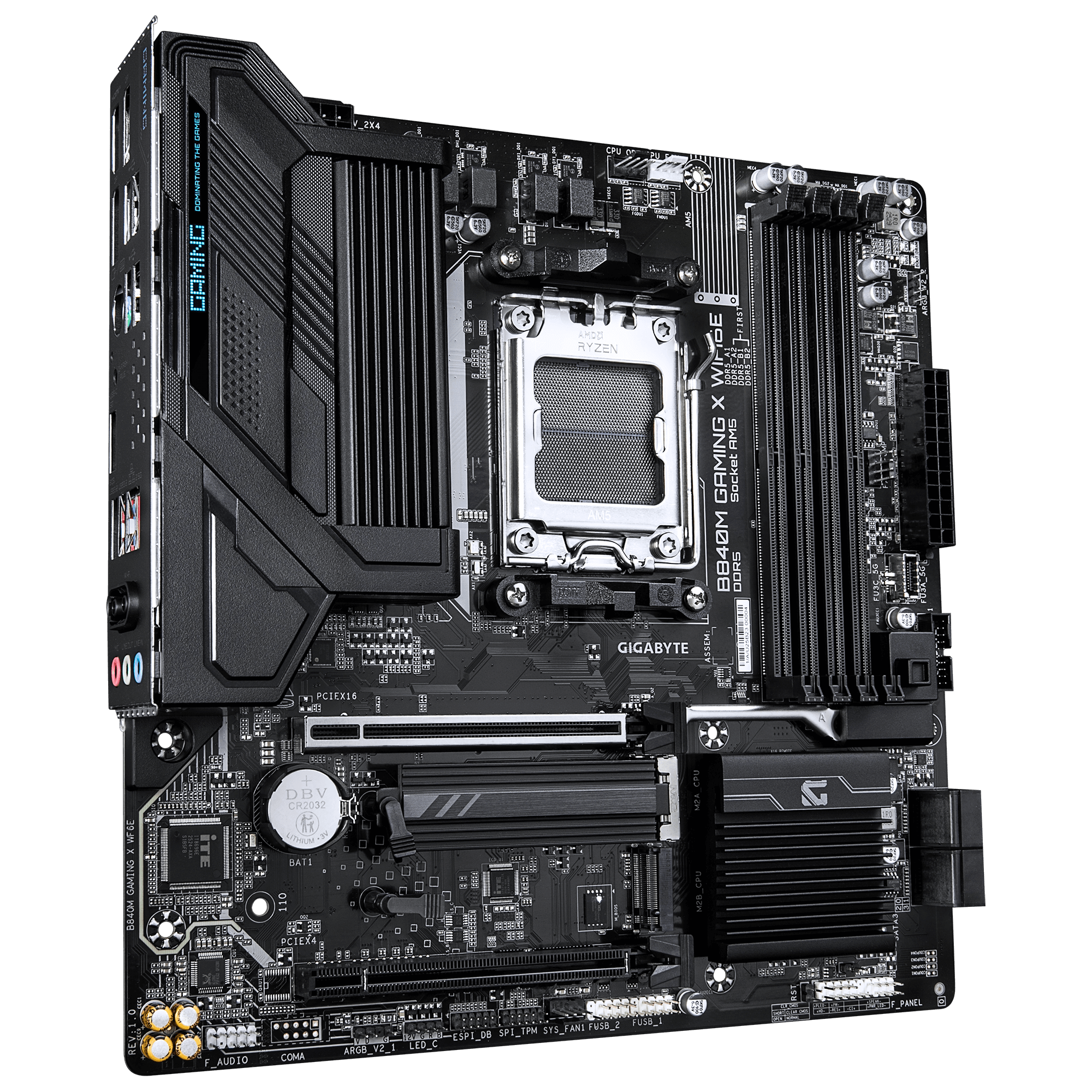 Материнская плата Gigabyte B840M GAMING X WF6E
