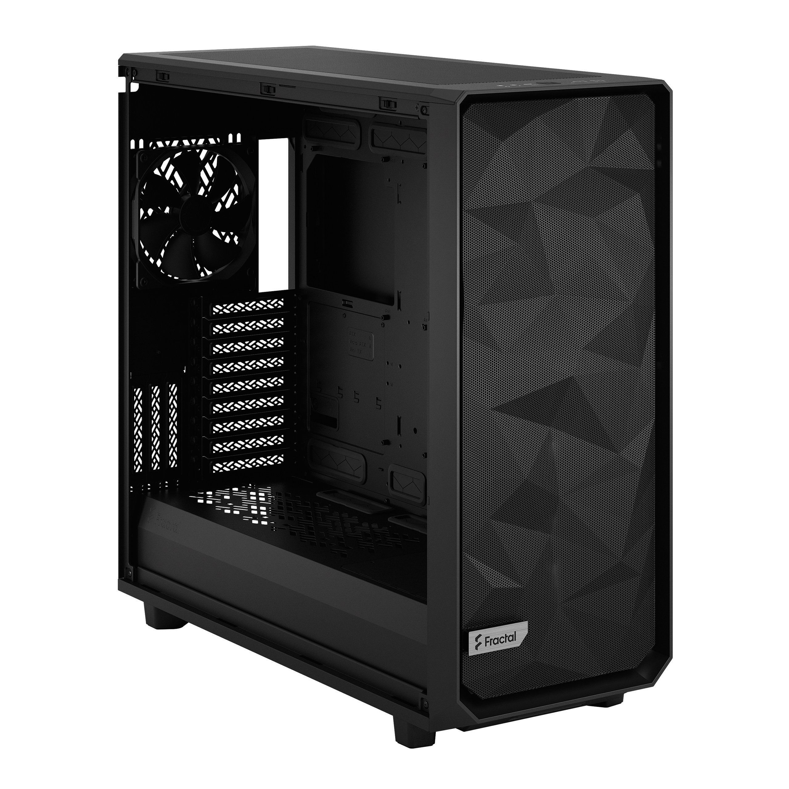 Корпус ПК без блока питания Fractal Design Case Meshify 2 XL Black, Light Tempered Glass