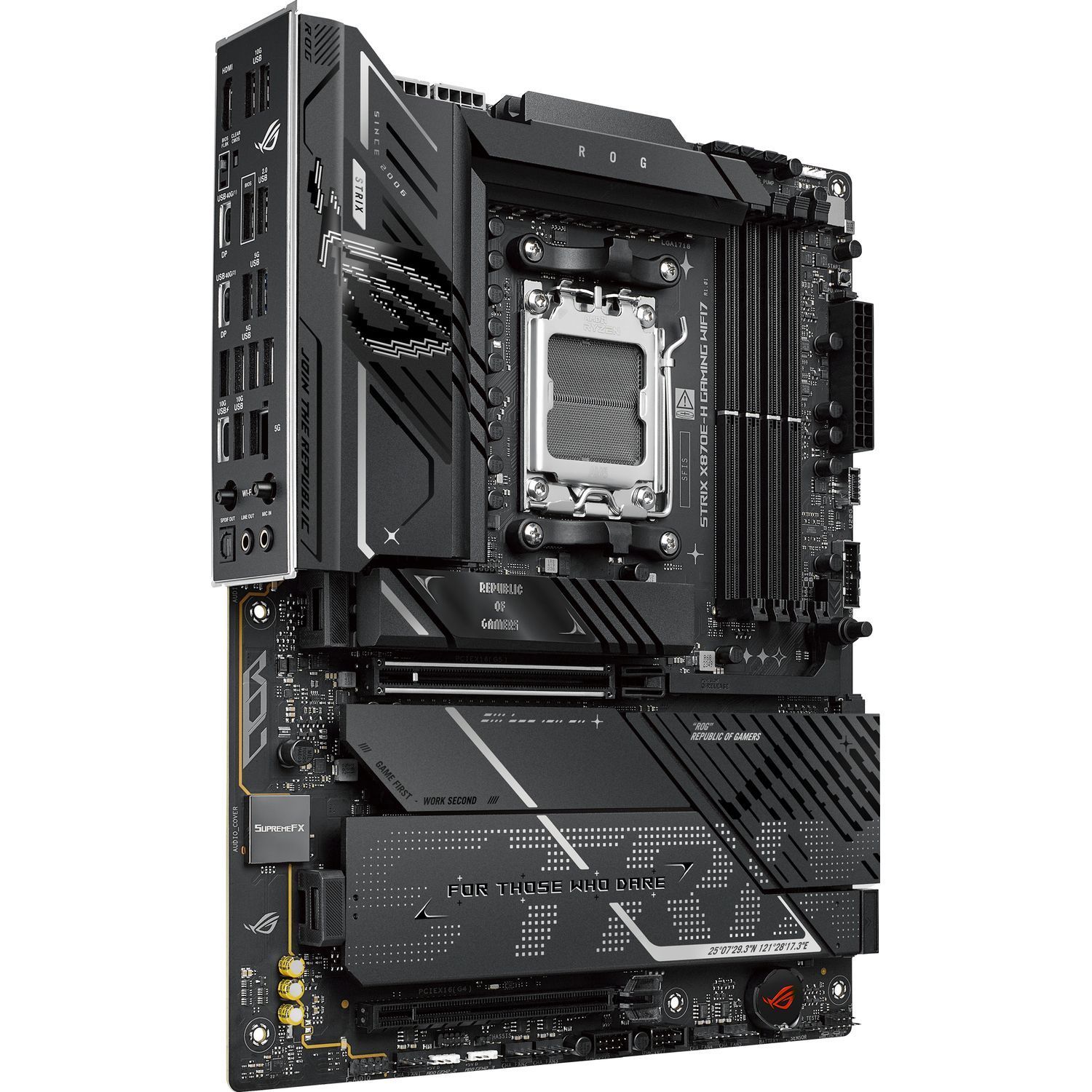 Материнская плата ASUS ROG STRIX X870E-H GAMING WIFI7 (90MB1M90-M0EAY0)