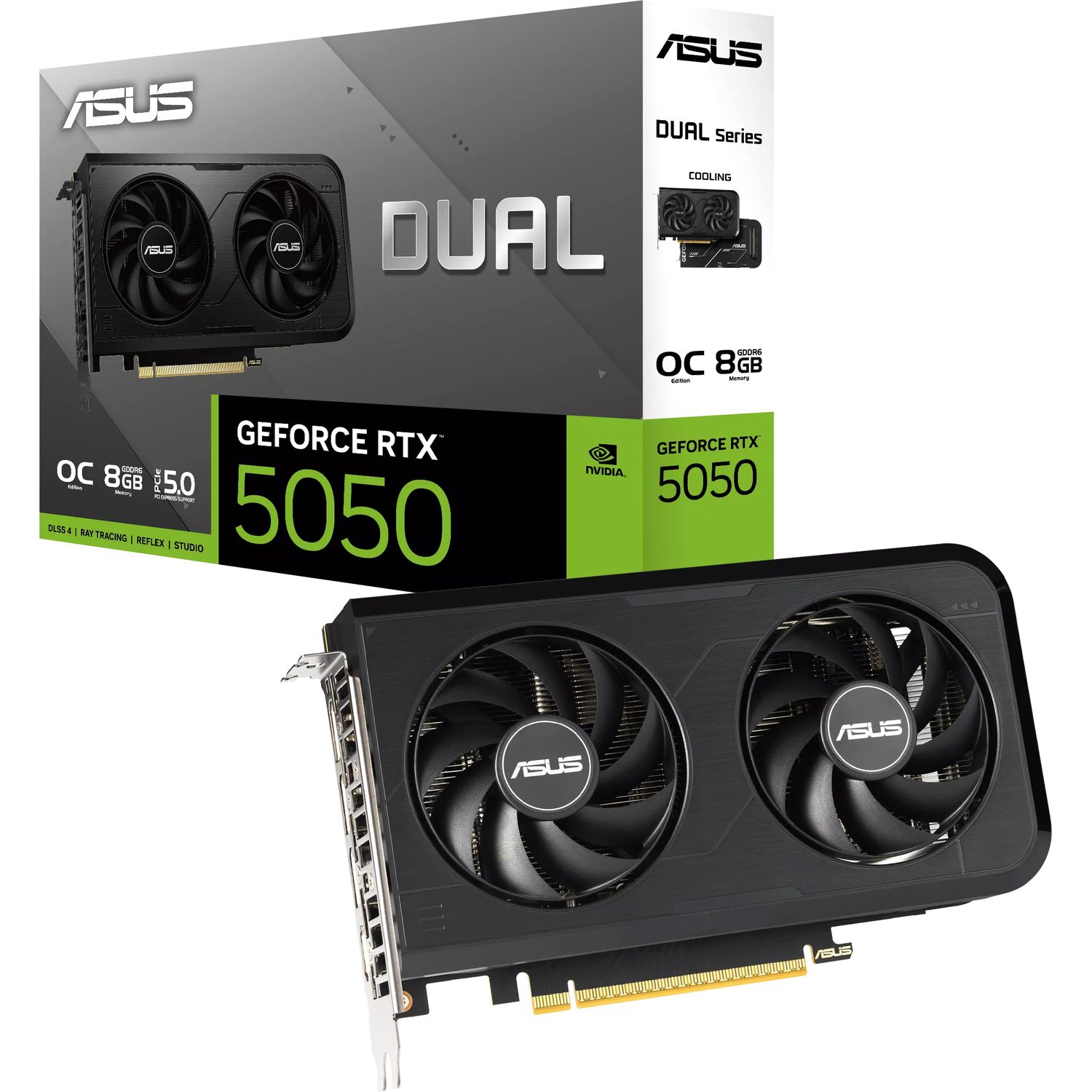 Видеокарта ASUS DUAL-RTX5050-O8G (90YV0N72-M0NA00)