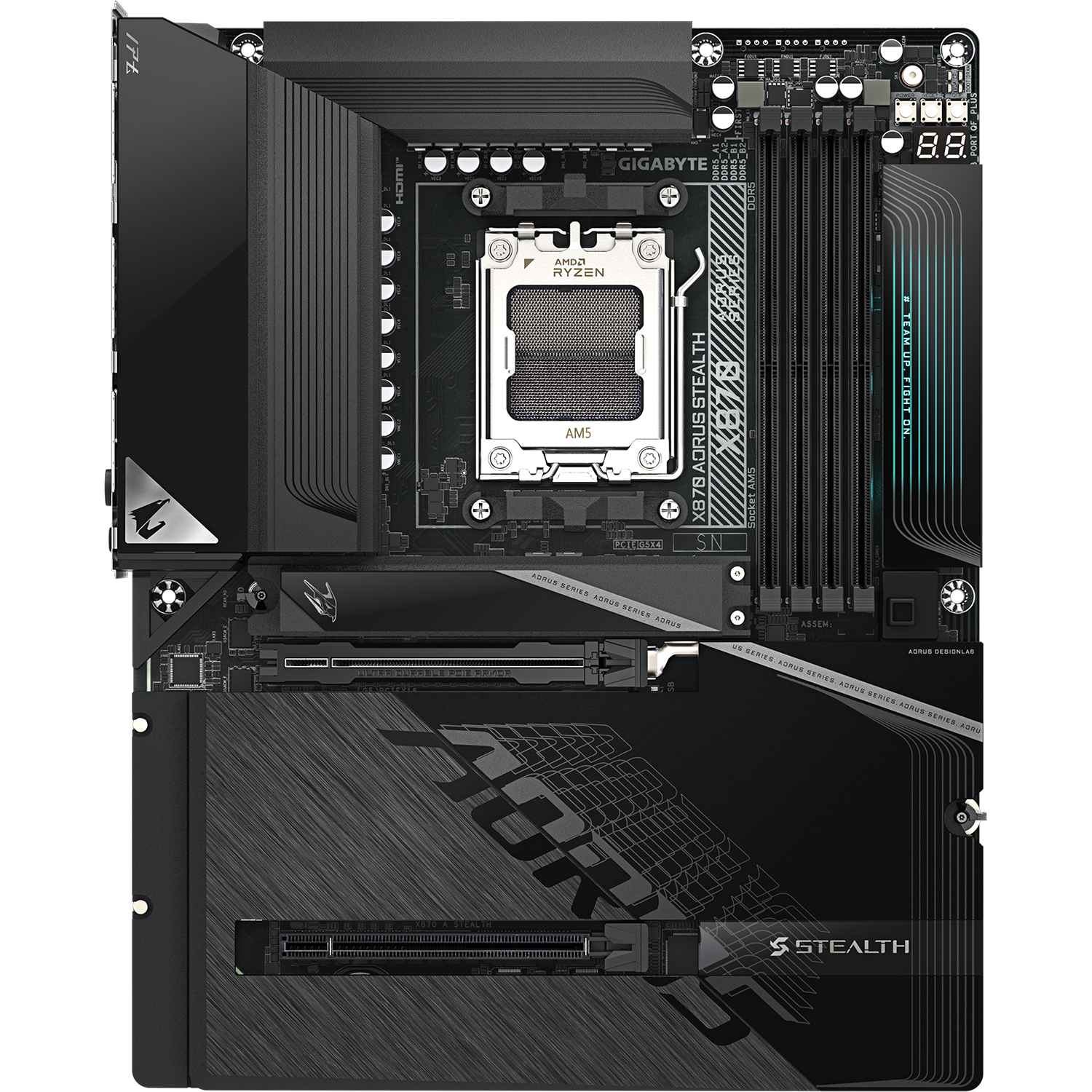 Материнская плата Gigabyte X870 A STEALTH