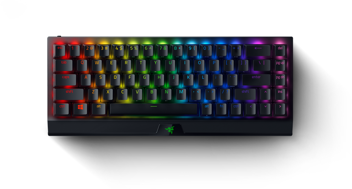 Игровая клавиатура Razer BlackWidow V3 Mini HyperSpeed (Yellow Switch) - Russian Layout Razer BlackWidow V3 Mini