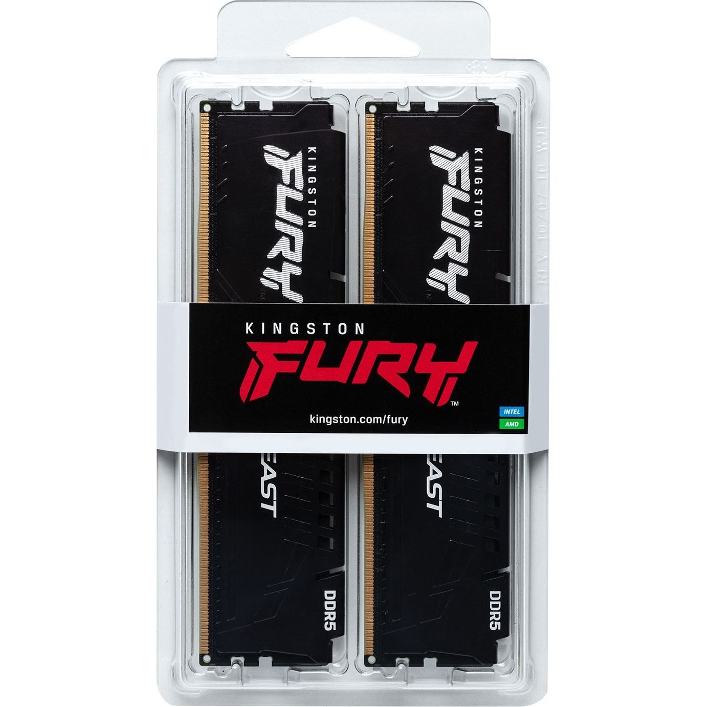 Память оперативная Kingston FURY Beast KF552C40BBK4-128