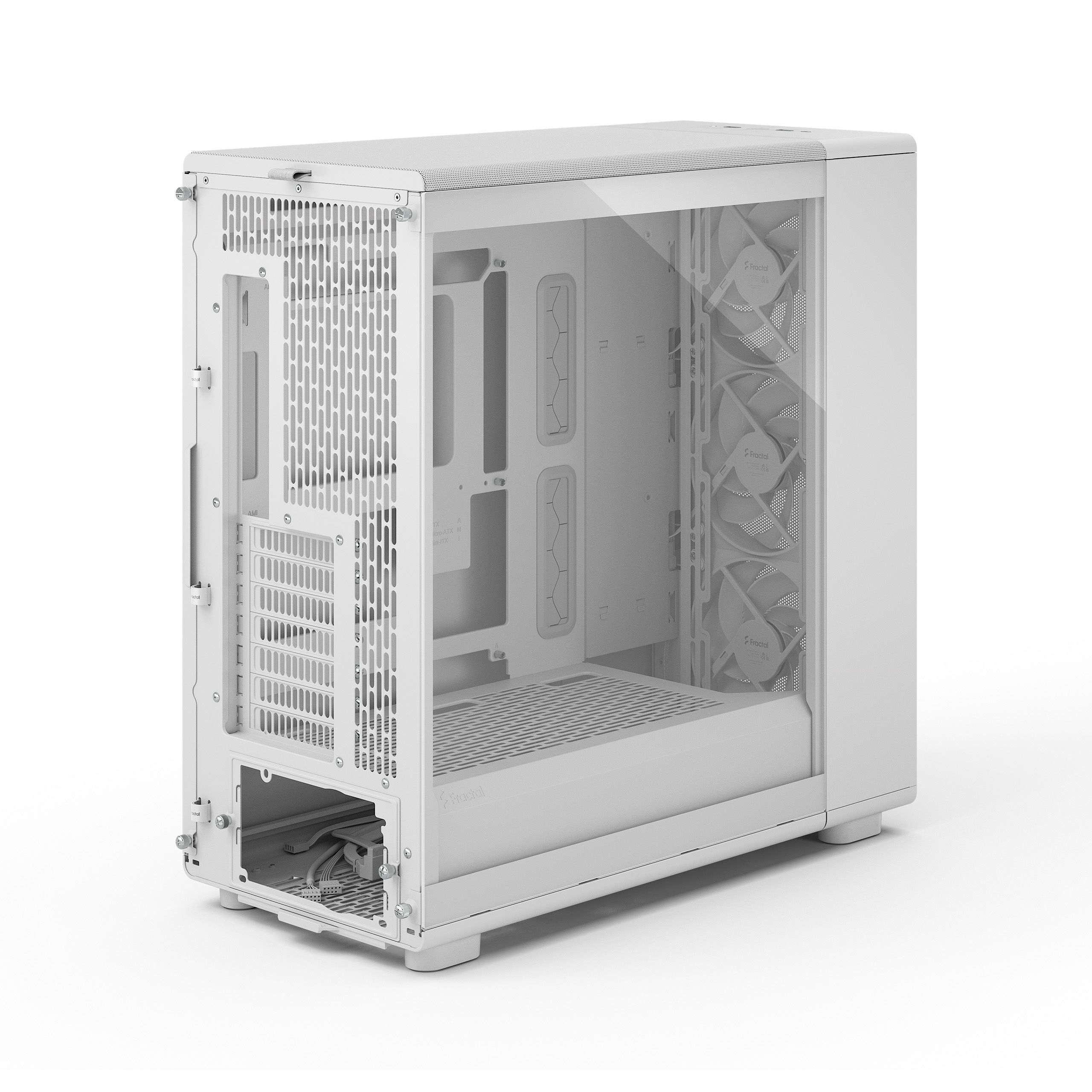 Корпус ПК без блока питания Fractal Design Epoch XL TG Clear White