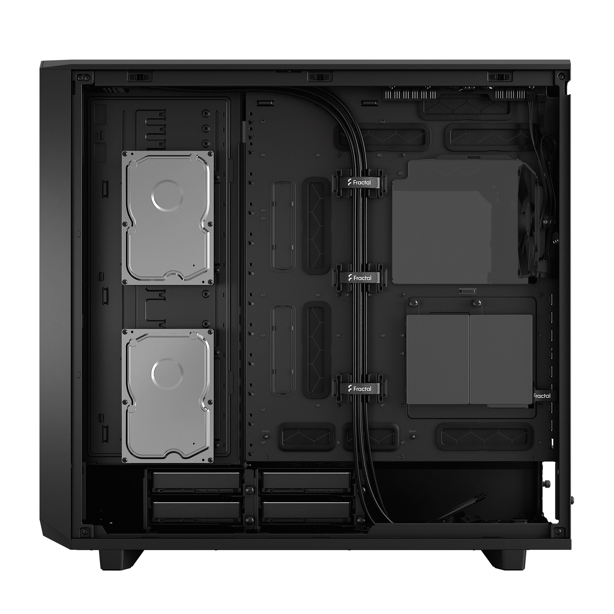 Корпус ПК без блока питания Fractal Design Case Meshify 2 XL Black, Light Tempered Glass