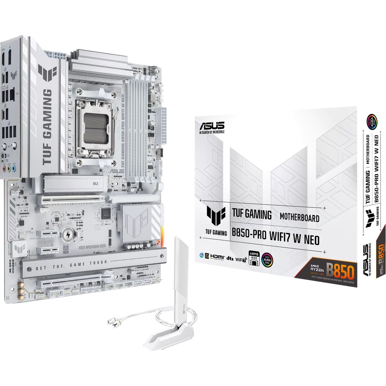 Материнская плата ASUS TUF GAMING B850-PRO WIFI7 W NEO (90MB1NW0-M0EAY0)