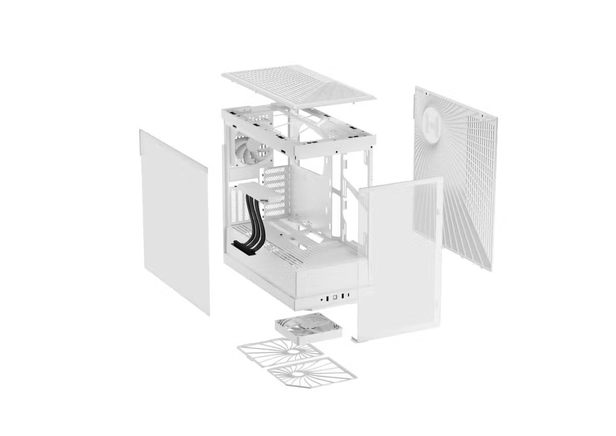Корпус без блока питания HYTE CS-HYTE-Y40-WW